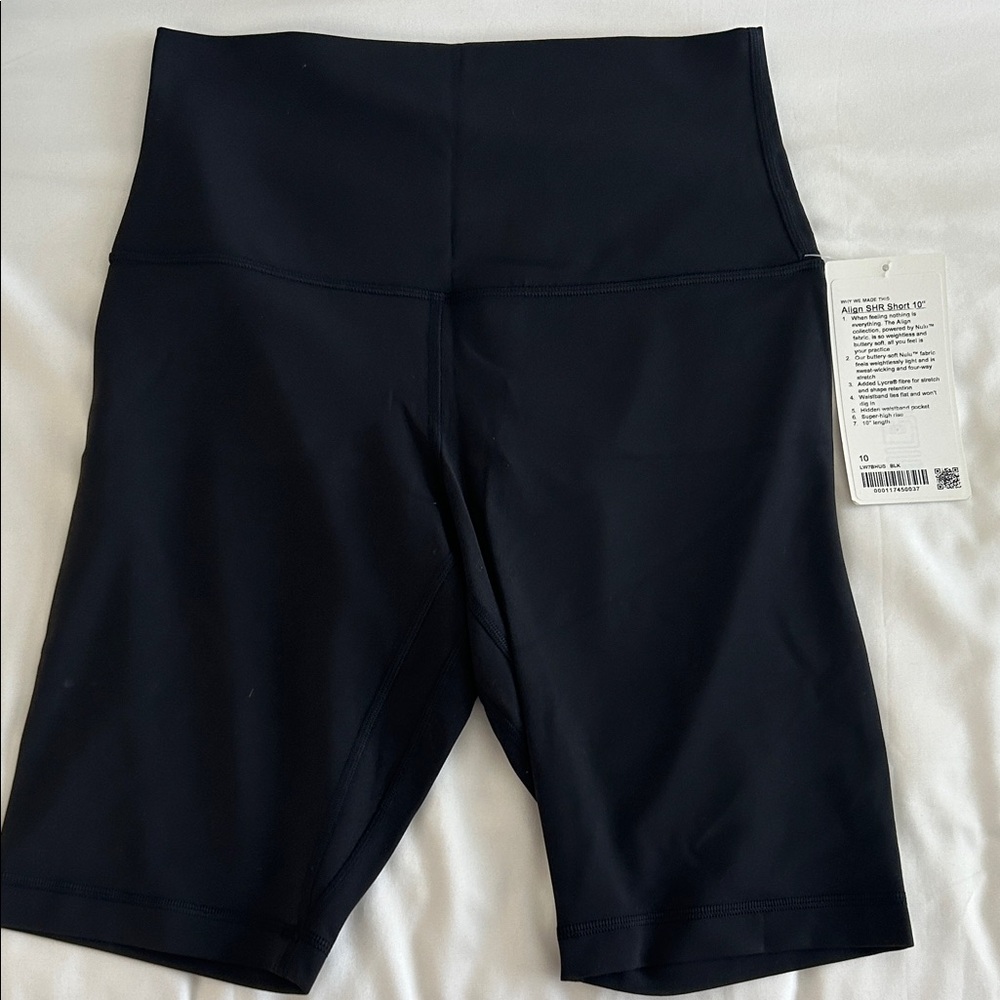 Lululemon Athletica Black Bike Shorts